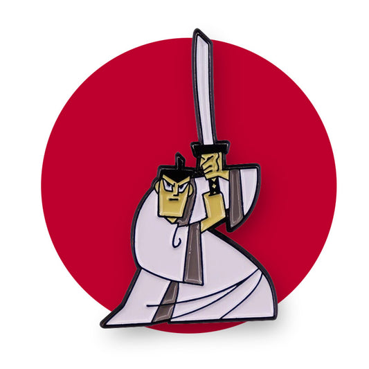 Samurai Jack Cartoon Series Character Enamel Alloy Pin